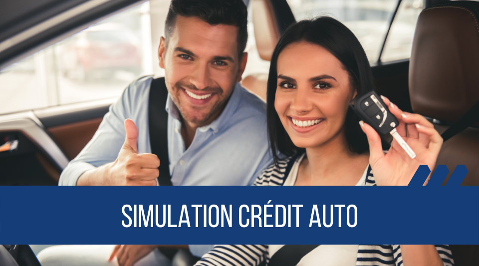faire une simulation pour comparer les taux des crédit pour auto